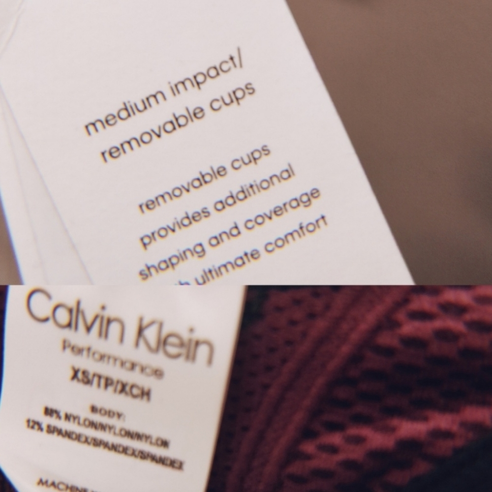 Calvin Klein Performance Bra - Picture 3 of 6
